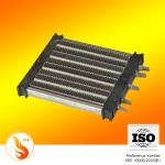 ceramic ptc heater with frame and thermostat